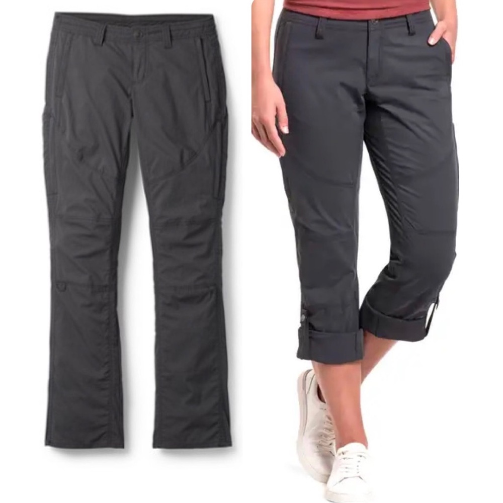 Kuhl Women's Spire Roll-Up 32” Inseam Grey Hiking Outdoor Pants Size 6 Reg New